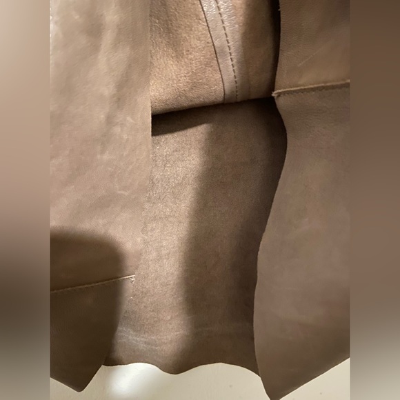 Kate Spade‎ soft lamb leather boat neck blouse top size 4 - Picture 14 of 14